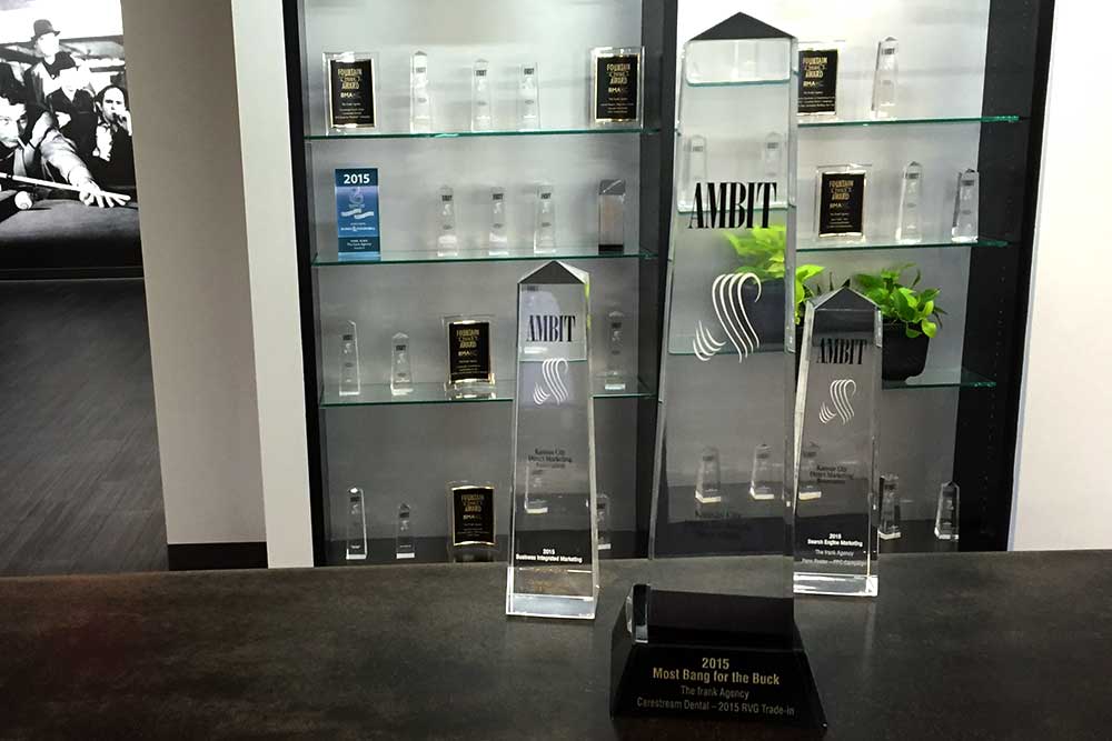 The frank Agency's KCDMA AMBIT awards