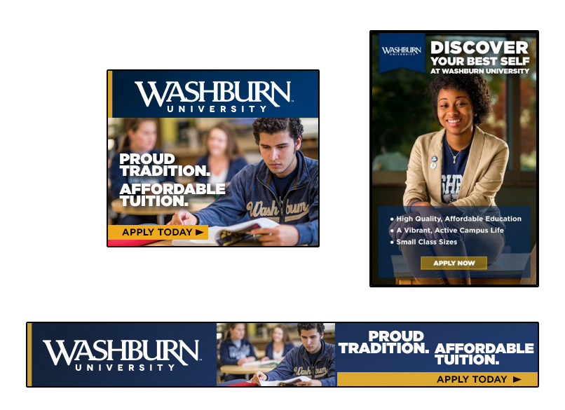 Washburn University campaign material