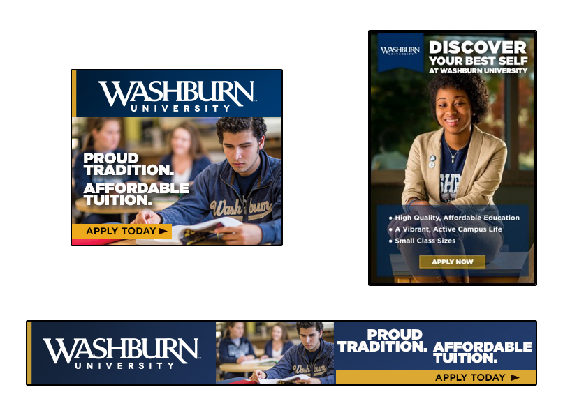 Washburn University campaign material