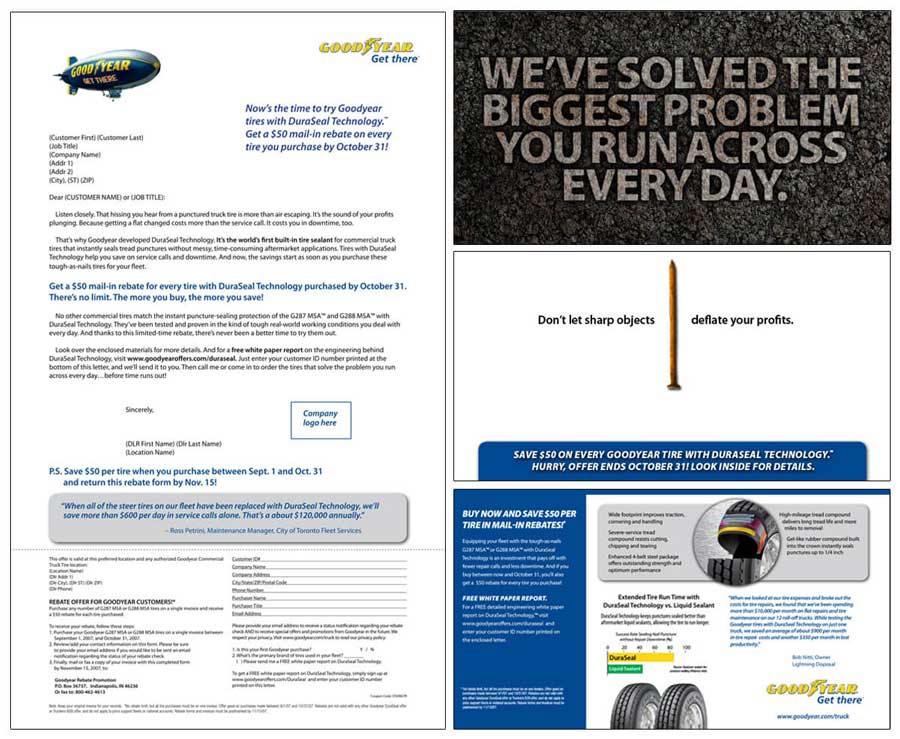 Direct Mail Campaign - Goodyear