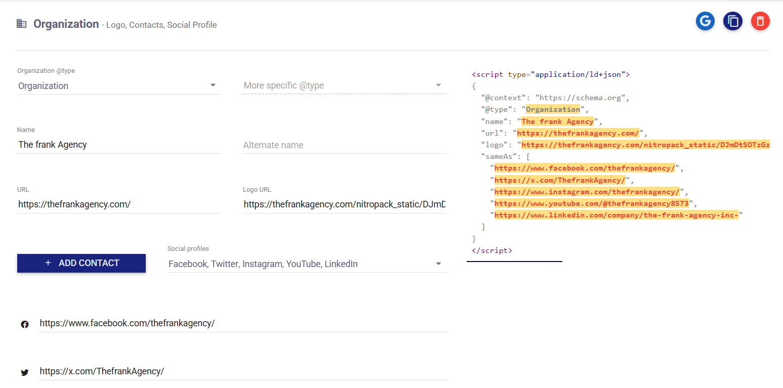 Structured Data/ Schema